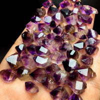30g 55+PCS  WOW! Beautiful Super Seven Skeletal Amethyst Quartz Crystal