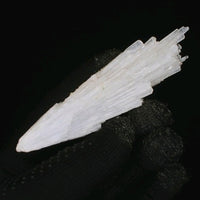 Natural Scolecite Cluster 26g Raw White Zeolite Mineral from India