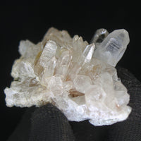 Natural Clear White Quartz Crystal 90g Transparent Mineral from India