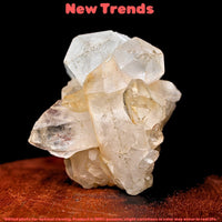 Himalayan Clear Quartz Cluster 78g Cabinet Mineral Specimen India 5x4cm