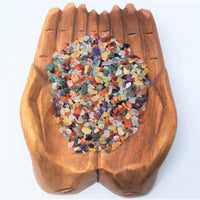 Assorted Semi Tumbled Gemstone Mini Chips 3-10 mm, Tiny, Mixed Chips Bulk Lot