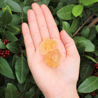 Citrine Rough Crystals: Choose How Many Pieces (Raw Citrine)