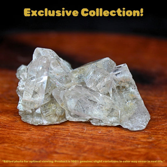 Rare Himalayan Quartz Crystal 10g Mineral Specimen 4x3 cm from India