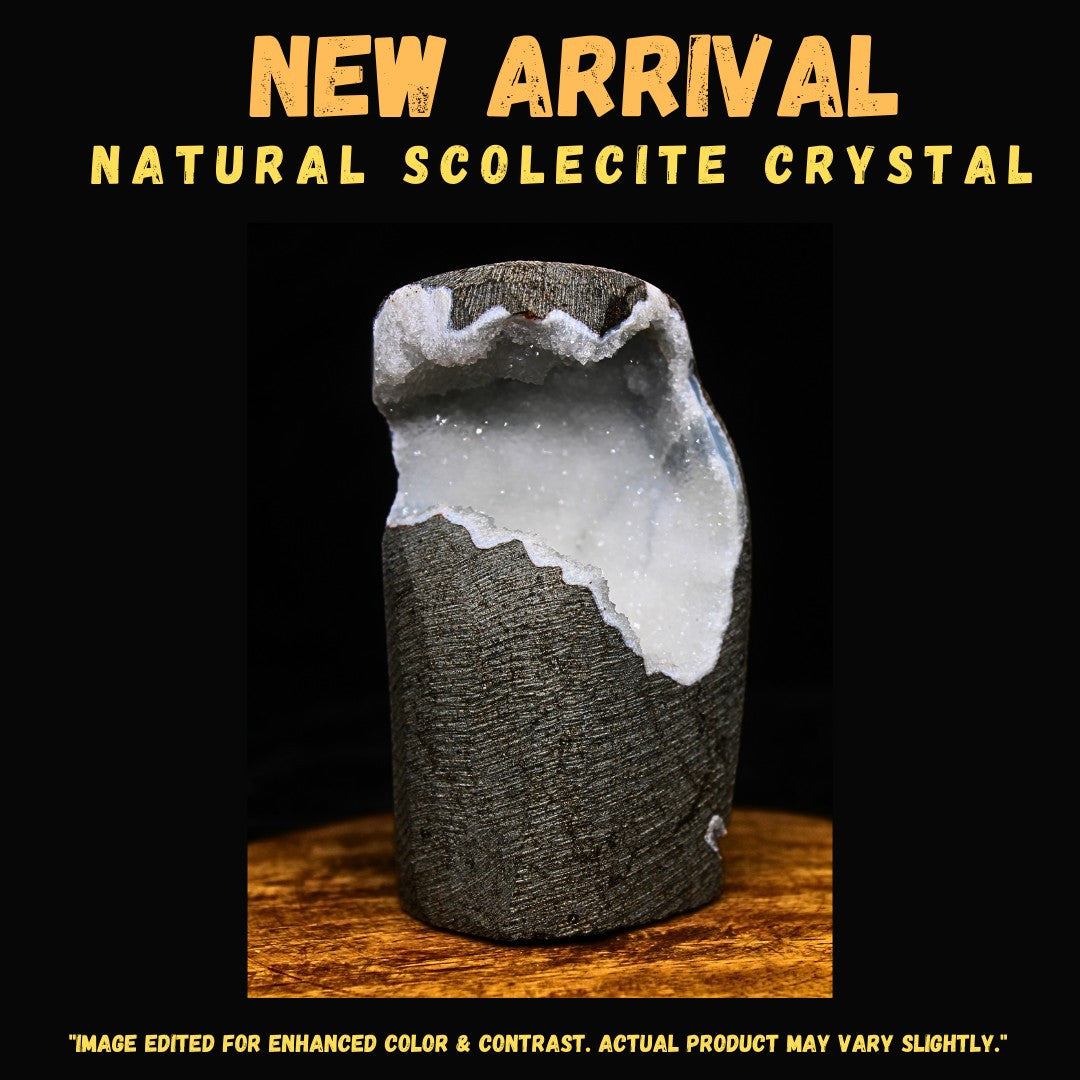 Rare 270g Rainbow Quartz Geode Collector’s Crystal Specimen India