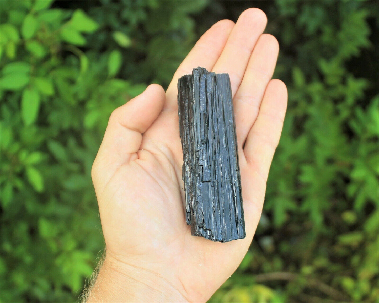 JUMBO Black Tourmaline Rods Premium Rough Natural Crystal Logs