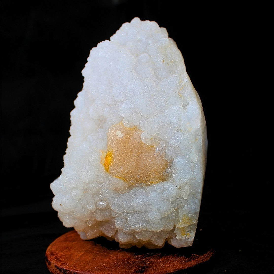 Rainbow with MM Quartz Healing Cluster Stone 1.4 kg 16x10 cm Natural Aura