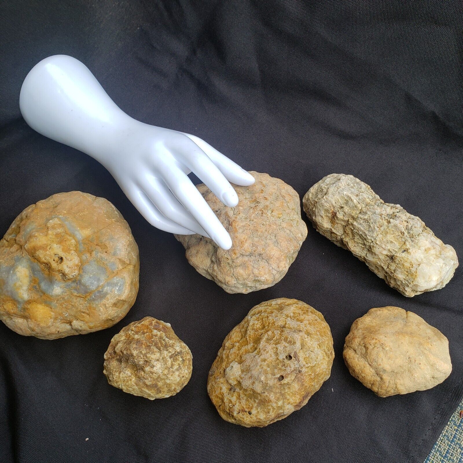 5 lbs Premium Kentucky Uncut Geodes Agates Nodules Lapidary Quartz Crystals Sale