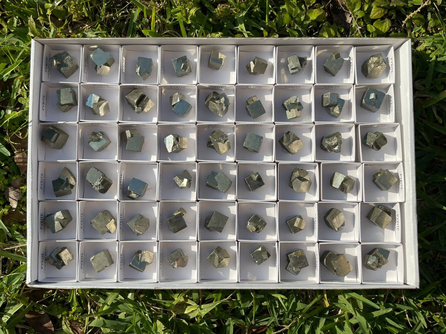 Grade A++ Spanish Pyrite Cube, Fools Gold Rock Reiki Crystal, Wholesale Bulk Lot