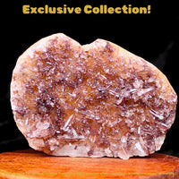 Phantom Clear Quartz 256g 10x8 cm Raw Natural Healing Crystal Cluster India