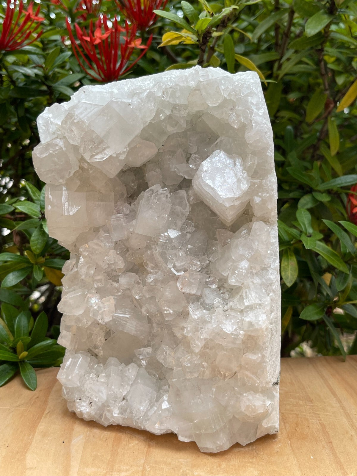 Apophyllite Cluster, Apophyllite Geode, Apophyllite Free Standing