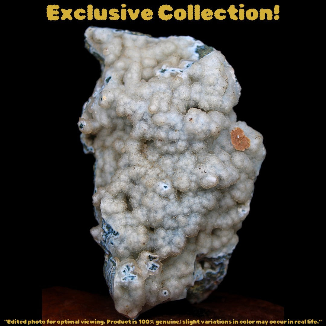 Coral Chalcedony 458g Raw Healing Crystal Specimen from India