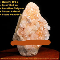 Rare Himalayan Quartz Crystal 190g Transparent Collector Mineral Specimen