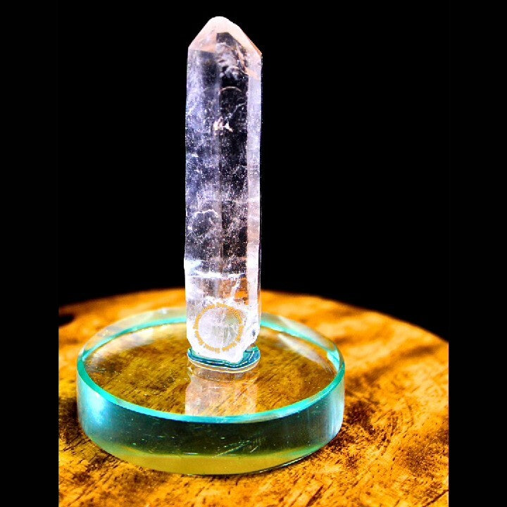 22g Natural Clear White Himalayan Quartz Cluster Rare Mineral Specimen Matrix