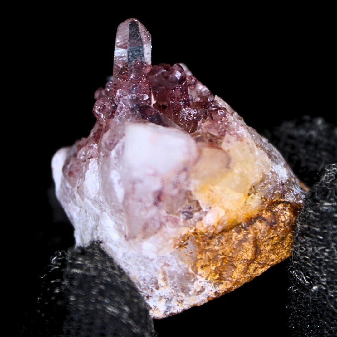 Phantom Clear Quartz 34g Raw Healing Crystal Cluster Mini Specimen India