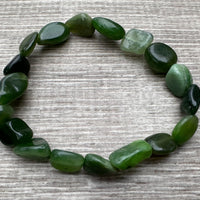 Wholesale Grade A++ Gemstone Nugget Bracelet, Choose from 18 Gemstone Types