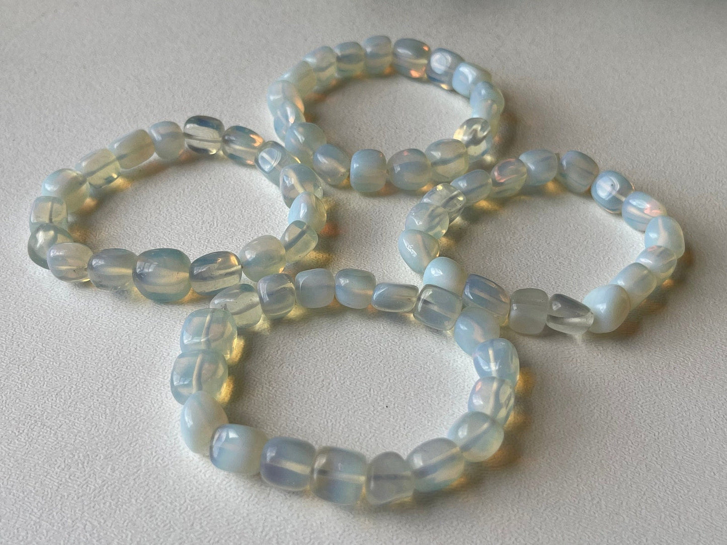 Wholesale Grade A++ Gemstone Nugget Bracelet, Choose from 18 Gemstone Types