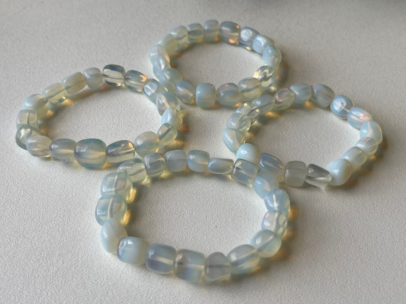 Wholesale Grade A++ Gemstone Nugget Bracelet, Choose from 18 Gemstone Types