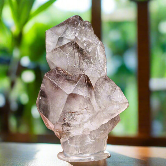 Natural Phantom Clear Quartz Crystal 40g 5x3 cm – Mineral Specimen & Healing Stone