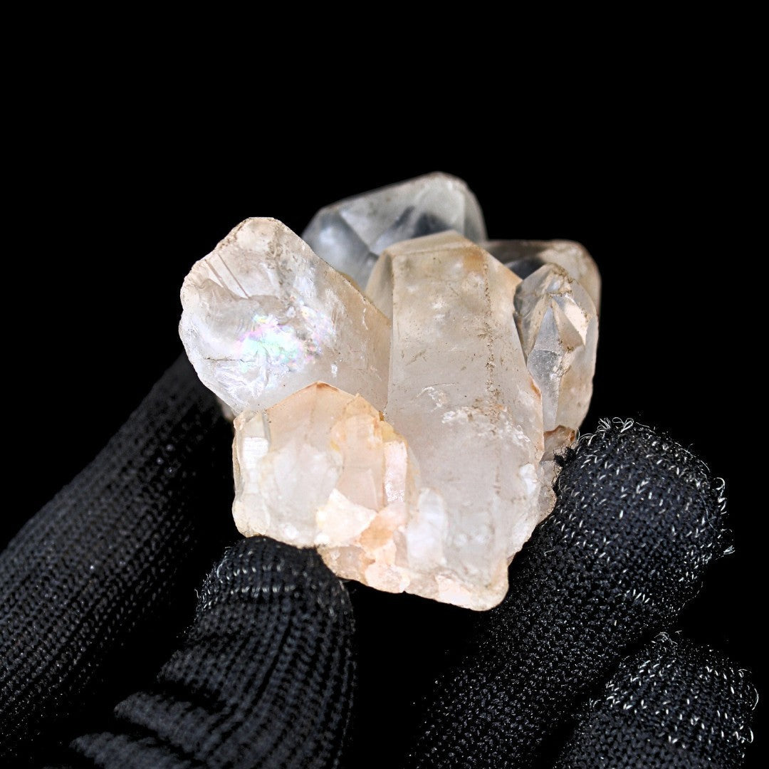 Himalayan Clear Quartz Cluster 78g Cabinet Mineral Specimen India 5x4cm