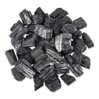 Black Tourmaline Rough Natural Stones 4 oz-5 lbs Bulk Wholesale Crystal Raw