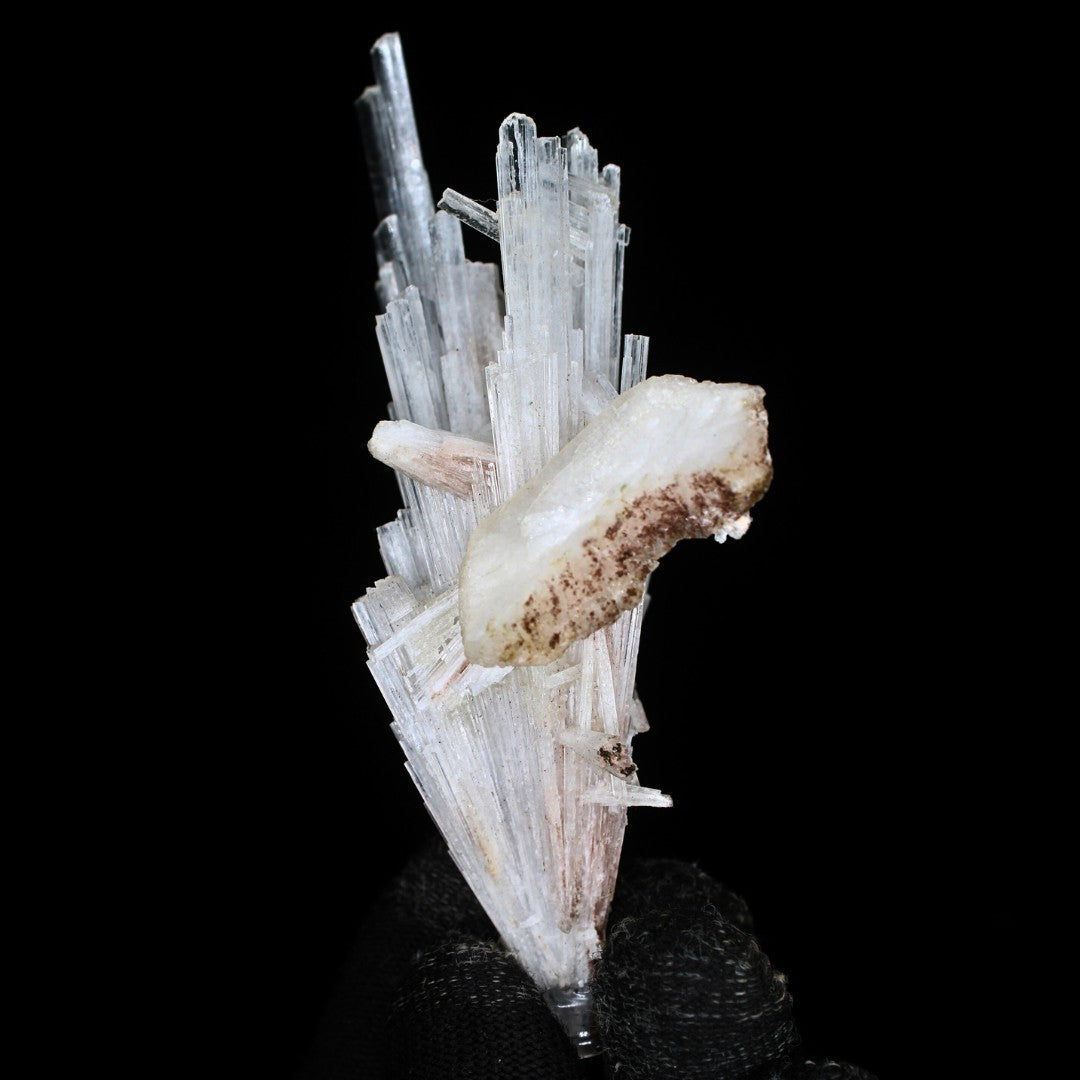 Natural Scolecite Cluster Stone 44g 10x4 cm Calming Energy for Meditation