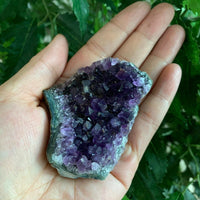 Deep Purple Amethyst Cluster From Uruguayan, Amethyst Geode, Raw Amethyst