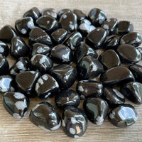 1/2 Lb Lot Tumbled Stones, 0.75-1.25" Crystal Healing Stones, Choose Stone Type