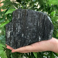 Extra Large Black Tourmaline Chunk / Rod / Log, Natural Rough Black Tourmaline