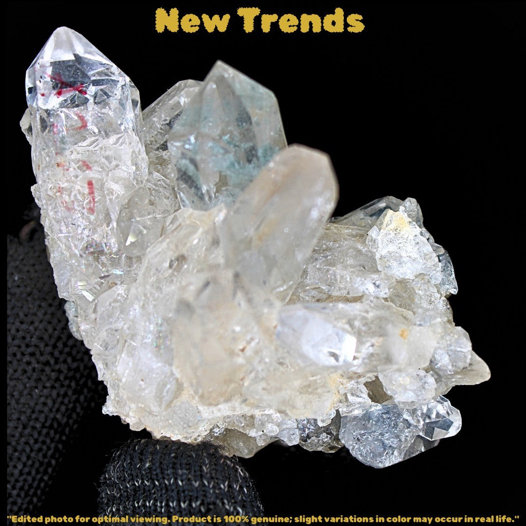 Natural Himalayan Quartz Cluster 38g | Mineral Specimen Stone