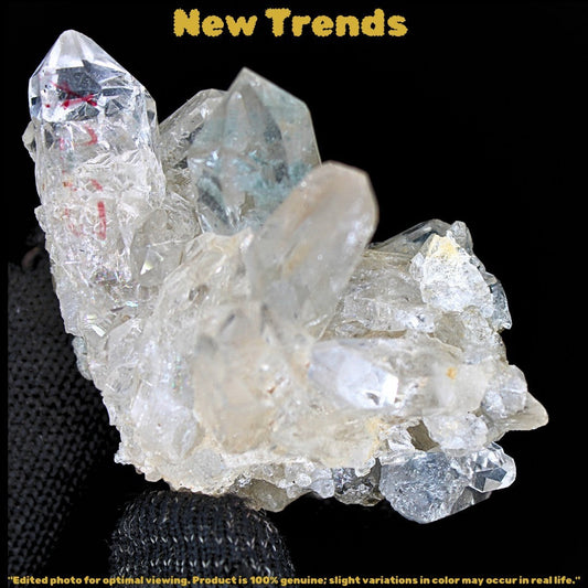 Natural Himalayan Quartz Cluster 38g | Mineral Specimen Stone