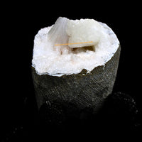 Rare Scolecite Stilbite Heulandite Geode 235g Mineral Specimen India