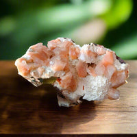 Orange Stilbite & Heulandite Crystal Cluster | Reiki & Chakra Healing 120g