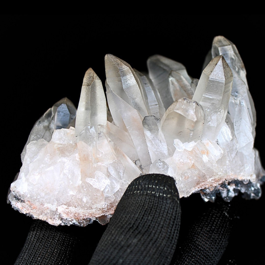Natural Clear Quartz Healing Cluster 334g 11x7 cm Raw Crystal for Energy