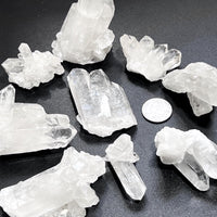 Extra Quality Clear Quartz Crystal Clusters Gemstone Decor Supply