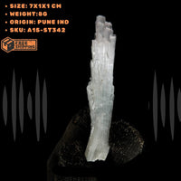 Natural Scolecite Healing Stone 8g Small Zeolite Mineral from India