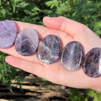 Natural Crystal Worry Stone: Choose Gemstone (Crystal Healing Pocket Stone)
