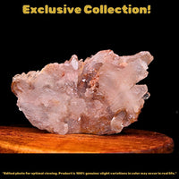 Phantom Quartz Crystal 114g 9x5 cm Natural Raw Cluster Healing Stone India