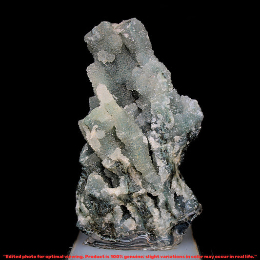 Rare Coral Chalcedony Cluster 66g Natural Mineral Specimen India