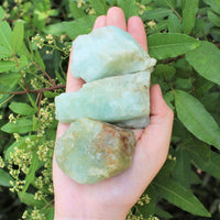 LARGE Rough Aquamarine Natural Chunk, 2" - 3" (Raw Aquamarine, JUMBO)