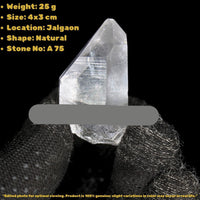Himalayan Clear Quartz Point 25g Amplifier Healing Stone 4x3 cm