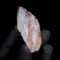 80g Phantom Quartz Crystal Cluster 7x4cm  Rare Mineral Specimen from India