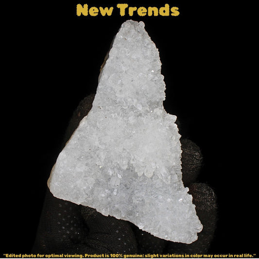 White Apophyllite with on Matrix – 230g Crystal Mineral Specimen