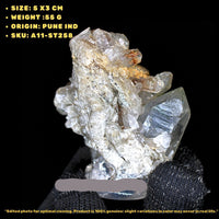 Natural Himalayan Quartz Cluster 55g | Raw Mineral Specimen | India