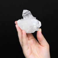 Bulk 1/2 lb (2 - 3 piece lot) Natural Clear Quartz Crystal Clusters Geodes