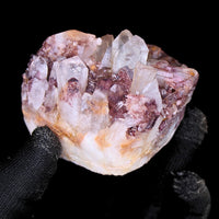 Phantom Quartz Crystal 330g 7x5 cm Raw Natural Cluster Stone from India