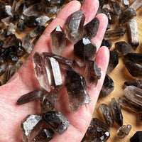 Natural Smoky Quartz Crystal Points, Small Smoky Quartz Point,Wholesale Bulk Lot