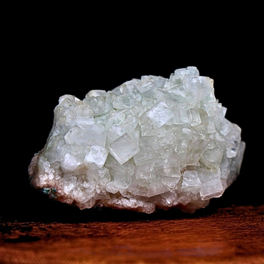 Apophyllite Heulandite Crystal 85g Reiki Stone for Heart Chakra India