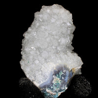 Apophyllite Crystal Cluster 226g 8x7cm Rare Display Mineral from India