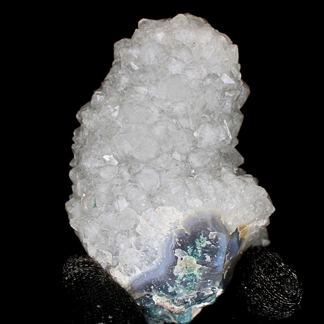 Apophyllite Crystal Cluster 226g 8x7cm Rare Display Mineral from India