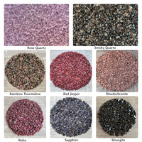 Grade A++ Semi Tumbled Gemstone Mini Chips 3 - 18 mm, Choose From 4 oz to 3 lbs